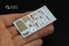 Quinta Studio QD32121 MiG-21UM 3D-Printed & coloured Interior on decal paper (Trumpeter) 1/32
